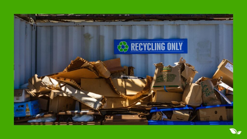 cardboard commercial recycling 