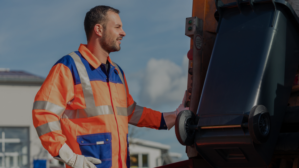 Bin operator, waste management services