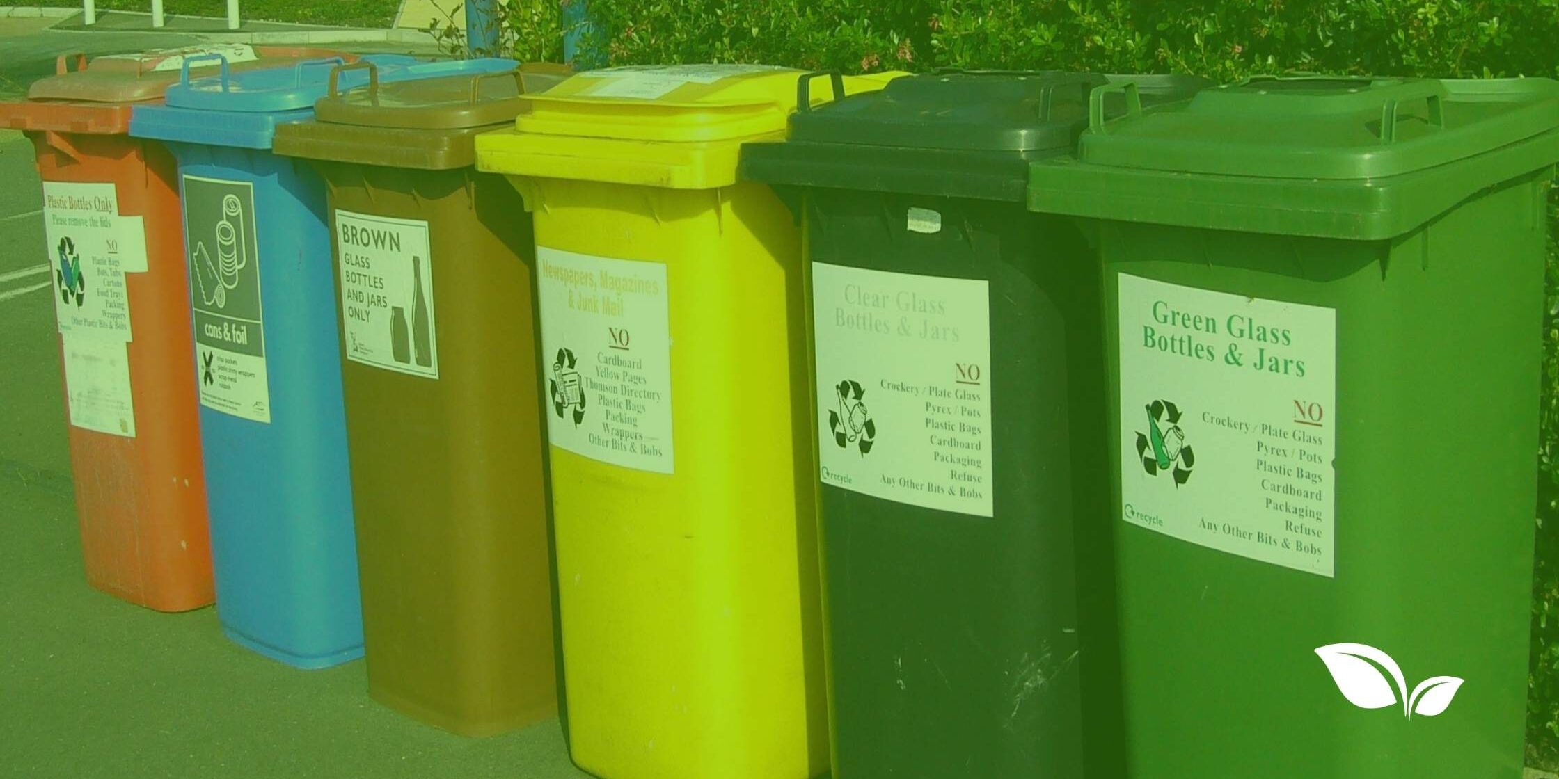 commercial recycling bins