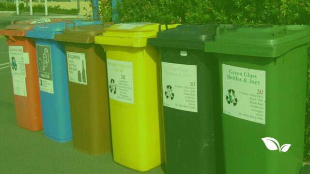 commercial recycling bins